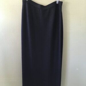 NEW st john evening collection long santana knit skirt